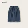 Colección de Jeans de OtoñoPantalones Casuales para Niños, Pantalones Anchos Holgados, Pantalones Largos Rectos para Niños Pequeños y Mayores