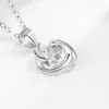 Collar colgante de mujer con temperamento Weihua, nuevo colgante de bola de diamante completo con strass Shambhala, joyería con baño de plata al por mayor