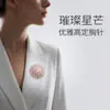 Broche temperamento diosa versátil anti-exposición hebilla de bufanda de seda solapa de traje pin estilo coreano moda broche accesorios regalo mujer