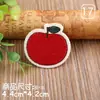 Parche Bordado de Frutas de Dibujos Animados Lindo y de Moda Flor Pequeña Parche Decorativo para Ropa Reparación de Agujeros Subsidio