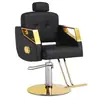 Silla de peluquería transfronteriza, silla de salón, silla de barbero, nuevo modelo de lujo ligero para salón de belleza, silla para cortar el pelo, venta al por mayor de fábrica original