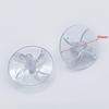 Acessórios de capacete fivela de furo grande fixa base de lente parafuso de boné adulto orelha de coelho capa infantil universal
