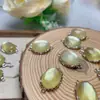 Flogopita Natural Caja Binaural Accesorios de Joyería Hechos a Mano Pendientes Colgantes de Gota de Agua Accesorios de Material para Pendientes