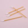 Brocha labial desechable portátil brocha para labios sombra de ojos lápiz labial brillo labial mango hueco brocha para labios pelo de nailon brocha labial pequeña herramientas de belleza