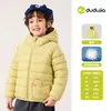 Novedad 10% de descuento Colección de Chaquetas Ligeras de PlumasChaqueta Corta para Niñas Dudu Engrosada de Invierno para Niñas