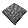 Lipin todo acero cerámica antiestático piso blanco marfil cerámica red piso elevado móvil sala de monitoreo Centro de Datos