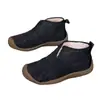 Nuevos Zapatos de Algodón para Mujer Otoño/Invierno 2026, Forrados de Felpa, Engrosados, Botas de Nieve de Caña Alta, Cálidos y Cómodos, Zapatos de Algodón para Mamá, Zapatos de Algodón para Mujer