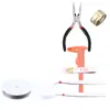 Alicate para Joias DIY Fita Medidora de Anel Pinça Caliper Fio de Aço e Outras Ferramentas para Joias Conjunto