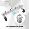 Pistola de água de alta pressão, bico de ventilador de aço inoxidável, bico de substituição para lavagem de terras, bico de alta pressão com rosca NPT1/4, atacado