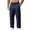 2026 Amazon Outono Mais Vendido Calça Cargo Casual Reta com Cordão Masculina Outdoor Americano Masculino Pesada