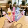 Diadema infantil linda caricatura Sanrio oso fresa accesorios para el cabello estilo coreano nueva diadema para niñas venta al por mayor tienda de dos yuanes