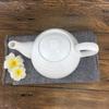 Restaurante de hotel Casa de té juego de té tetera de doble línea tetera de cerámica tetera tetera de flores gran capacidad