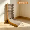 Rascador para gatos de cartón corrugado en forma de L, duradero y que no suelta pelusa, juguete para afilar las garras de gato, montable en pared, rascador para gatos que ahorra espacio