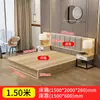 Mobiliário de Hotel, Camas de Quarto Padrão, Conjunto Completo de Camas Express para Hotel, Camas de Quarto de Pousada de Luxo Leve, Camas para Dormitório de Funcionários de Centro de Banho