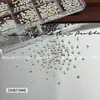 Arte de Unha Zircônia Iridescente Charms Strass de Fundo Plano Super Brilhantes Diamantes Coloridos Ultra Brilhantes Mini Strass Aurora Coloridos Atacado