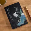 Caderno A5 de Bambu Estilo Chinês Espesso Diário Empresarial Criativo Tendência Nacional Retrô Logotipo Personalizável