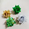 Flor Artificial de Rosa de Aproximadamente 6.5 cm Hecha de Tela Afelpada, Flor Decorativa, Ramillete, Arco de Flores, Decoración Floral, Decoración de Boda