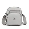 2025 Nova Bolsa Pequena Leve da Moda com Múltiplos Compartimentos Bolsa Transversal Versátil Cor Lisa Simples Bolsa de Ombro Portátil Bolsa para Celular