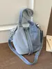 Bolso de Mano Versátil para Viajes Diarios de Mujer, Nuevo Bolso Cubo de Mezclilla, Tendencia de Nicho Verano 2026 Bolso de Hombro Cruzado