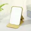 Espejo de Maquillaje Portátil Plegable Mini de Viaje Espejo para Retoques Espejo Plegable para Dormitorio de Estudiantes Espejo Mini de Mano