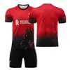 26 Liverpool P Edición Especial Patrón de Dragón Rojo No. 11 Camiseta de Salah No. 4 Van Dijk No. Conjunto de Uniforme de Fútbol 20 Jota