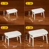 Mesa Silla Sofá Caja de Arena Muebles Miniatura DIY Hecho a Mano Modelo de Plano de Piso Interior Figura Casa de Muñecas Muebles Adornos