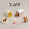 Juguetes de casa de juegos de mini muebles transfronterizos, escena en miniatura, cocina pequeña, casa de muñecas, sala de estar, decoración de escritorio, modelo