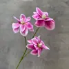 Flores Artificiais Roxas, Rosas, Hortênsias para Casamento, Flores de Seda, Rosas Decorativas para Paisagismo, Mar de Flores em Cascata Famoso na Internet