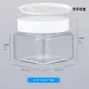 68 dentes 150ml branco transparente boca larga garrafa plástico PET soprado garrafa para sub-embalar produtos alimentícios cosméticos cuidados com a pele