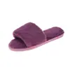Lindas Zapatillas de Peluche de Puntos Pequeños para Mujer Otoño e Invierno Nuevas Zapatillas de Algodón Suave para el Hogar de Interior para Mujer