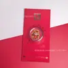 Pegatinas Doradas para Teléfono Móvil del Año del Caballo con Sobres Rojos, Regalos de Año Nuevo, Pequeños Regalos, Souvenirs Culturales y Creativos del Año del Caballo, Artículos para Puestos del Festival de Primavera