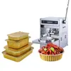 250 Cajas Doradas de Papel de Aluminio para Hot Pot y Ollas de Papel de Aluminio para Exteriores para Empaque para Llevar Loncheras y Tazones para Sopa 2000/3500ml