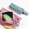 Bojin Estilo Coreano Simple ins Bolsa de Lona para Lápices Gran Capacidad Papelería para Estudiantes Bolsa de Lápices Lienzo Portátil Bolsa de Lápices
