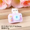 Lindos Accesorios de Cámara de Gato 3D Amuletos para Teléfono DIY Resina de Pegamento Crema Accesorios Decorativos Pequeños