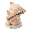 Cerdito perezoso, vida creativa, hogar, escritorio, niños, pastel de cumpleaños, artesanías de resina, regalo, decoración, adornos de resina