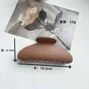 Presilha de Cabelo Simples e Elegante em Arco Semicircular, Prendedor de Cabelo Tubarão Moderno e Versátil, Acessório de Cabelo de Alta Qualidade