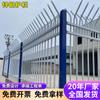 Barandilla de Acero Galvanizado para Escuelas y Villas, Valla de Hierro Forjado Engrosada, Venta Directa de Fábrica, Valla Protectora de Aislamiento de Seguridad para Áreas Residenciales, Acero Galvanizado
