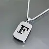 Collar de letra inglesa de 26 palabras cadena Taigang ropa de pareja para estudiantes masculinos y femeninos accesorios diseño nicho simple combinable Moda