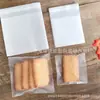 Produto biscoitos foscos saco autoadesivo autosselante 100 unidades apenas translúcido sem padrão multi-tamanho opcional