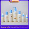 50/100ml garrafa de plástico fosco garrafa de limpeza facial garrafa conta-gotas de óleo essencial PETG parede grossa conjunto cosmético sub-engarrafado