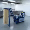 Máquina Prensa Fideos Eléctrica Totalmente Automática, Máquina Automática Comercial para Colgar Fideos, Equipo de Cocina