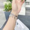 Correa de Pulsera Metálica Perlada Adecuada para Apple Watch Generación 11 10/987 Apple iWatch Generación 11 10/987