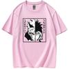 Camisetas de Manga Corta para Hombre y Mujer Talla Europea Verano 2025 Nuevas Camisetas de Manga Corta de Anime Japonés Naruto