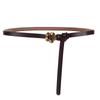 Cinto Fino Novo Moda Feminina Versátil Estilo Coreano Cinto Retrô Tendência para Mulheres Cinto Decorativo para Calças Tendência