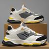 Zapatilla de cuero casual para hombre de talla grande transfronteriza Paris 5XL plataforma zapatos de papá zapatos de correr de moda