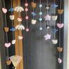 Lindo Dibujo Animado Nueva Llegada Torpe Miau Cortina de Puerta Sin Perforaciones Dormitorio Habitación Infantil Cortina Decorativa Cortina Colgante
