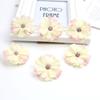 Diy hand-made material simulação flor flor do casamento corpete da parede cocar decorativo flor crisântemo flor Flor da língua estrela
