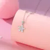 Venta directa del fabricante: Collar Estrella de la Suerte para Mujer, Popular en Transmisiones en Vivo, Lujo de Nicho, Cadena de Clavícula de Gama Alta, Regalo para el Festival Qixi
