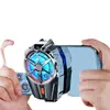 Nuevo Modelo de Ventilador de Refrigeración para Teléfono Móvil con Carga Inalámbrica, Enfriador de Aire Ajustable de Cuatro Velocidades, Adecuado para Juegos y Transmisiones en Vivo