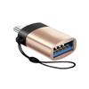 Venta directa de fábrica USB3.0 hembra a tipo-c adaptador OTG para teléfono móvil y portátil, adaptador para disco U